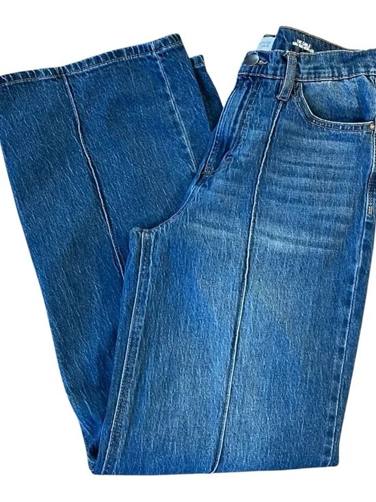 Kensie Vintage-Inspired High Waist Wide Leg Jeans size 6 - Picture 2 of 7